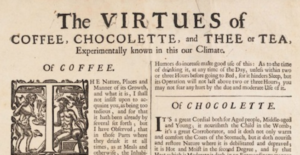 "The Virtues of Coffee" Explained in 1690 Ad: The Cure for Lethargy, Scurvy, Dropsy, Gout & More